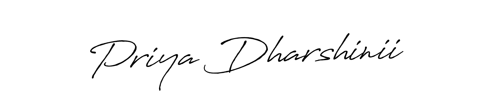 Priya Dharshinii stylish signature style. Best Handwritten Sign (Antro_Vectra_Bolder) for my name. Handwritten Signature Collection Ideas for my name Priya Dharshinii. Priya Dharshinii signature style 7 images and pictures png