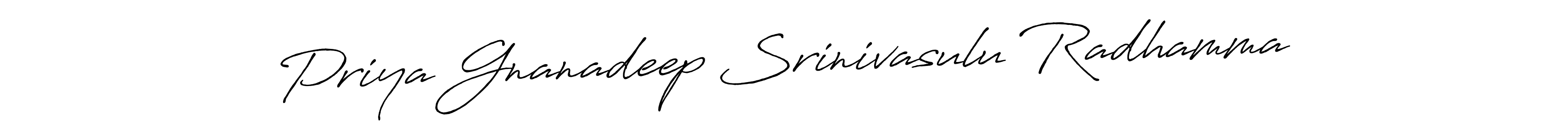 How to Draw Priya Gnanadeep Srinivasulu Radhamma signature style? Antro_Vectra_Bolder is a latest design signature styles for name Priya Gnanadeep Srinivasulu Radhamma. Priya Gnanadeep Srinivasulu Radhamma signature style 7 images and pictures png