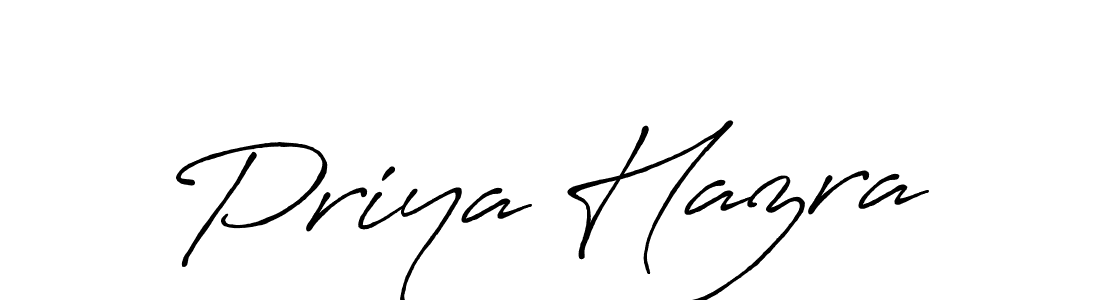 You should practise on your own different ways (Antro_Vectra_Bolder) to write your name (Priya Hazra) in signature. don't let someone else do it for you. Priya Hazra signature style 7 images and pictures png