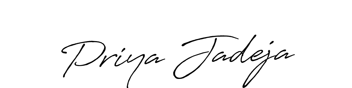 You can use this online signature creator to create a handwritten signature for the name Priya Jadeja. This is the best online autograph maker. Priya Jadeja signature style 7 images and pictures png