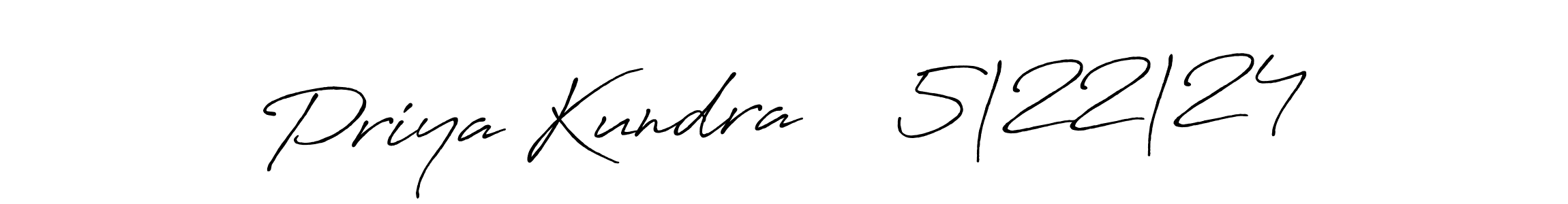 How to make Priya Kundra    5|22|24 name signature. Use Antro_Vectra_Bolder style for creating short signs online. This is the latest handwritten sign. Priya Kundra    5|22|24 signature style 7 images and pictures png