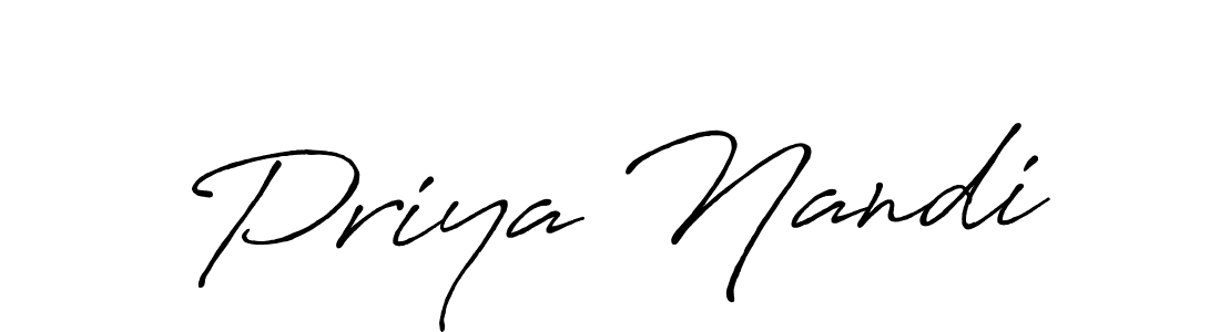 Once you've used our free online signature maker to create your best signature Antro_Vectra_Bolder style, it's time to enjoy all of the benefits that Priya Nandi name signing documents. Priya Nandi signature style 7 images and pictures png