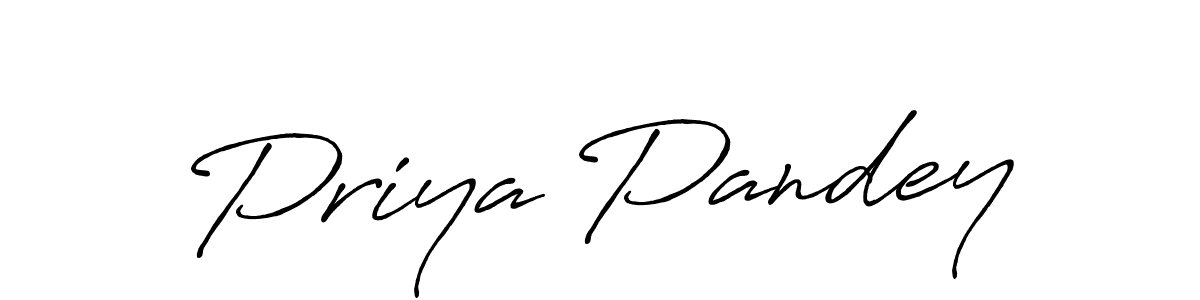 How to Draw Priya Pandey signature style? Antro_Vectra_Bolder is a latest design signature styles for name Priya Pandey. Priya Pandey signature style 7 images and pictures png