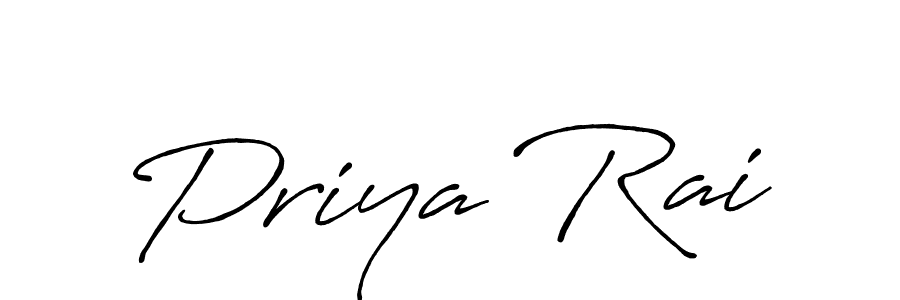 Make a beautiful signature design for name Priya Rai. Use this online signature maker to create a handwritten signature for free. Priya Rai signature style 7 images and pictures png
