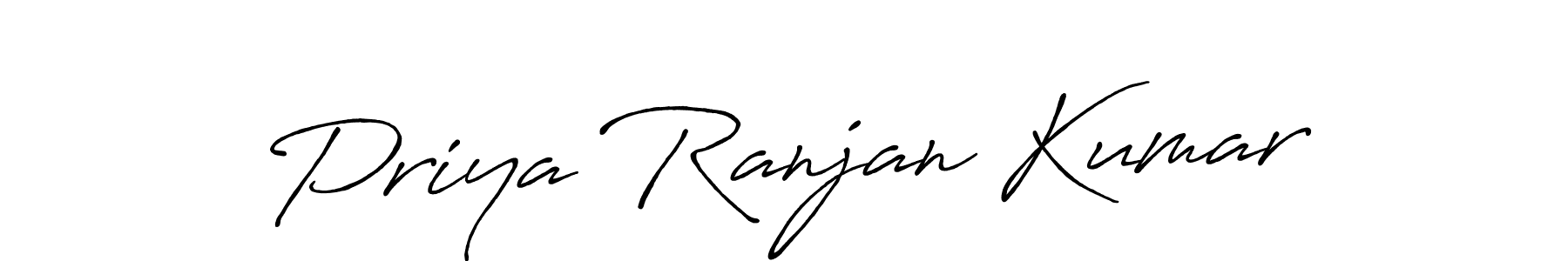 Antro_Vectra_Bolder is a professional signature style that is perfect for those who want to add a touch of class to their signature. It is also a great choice for those who want to make their signature more unique. Get Priya Ranjan Kumar name to fancy signature for free. Priya Ranjan Kumar signature style 7 images and pictures png
