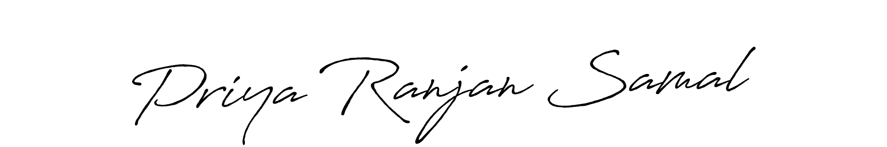 Use a signature maker to create a handwritten signature online. With this signature software, you can design (Antro_Vectra_Bolder) your own signature for name Priya Ranjan Samal. Priya Ranjan Samal signature style 7 images and pictures png