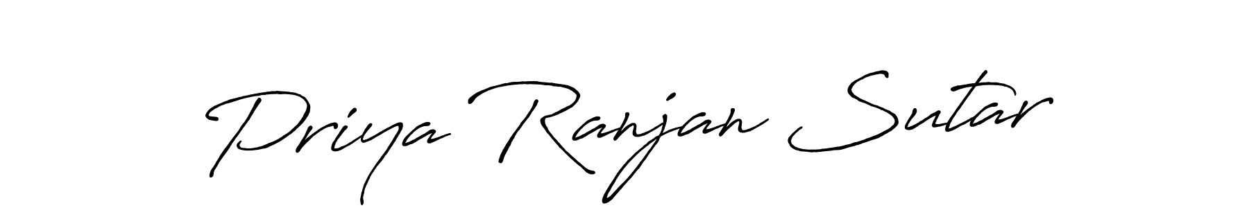 Use a signature maker to create a handwritten signature online. With this signature software, you can design (Antro_Vectra_Bolder) your own signature for name Priya Ranjan Sutar. Priya Ranjan Sutar signature style 7 images and pictures png