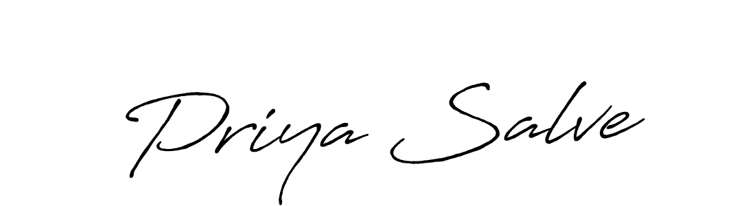 Make a beautiful signature design for name Priya Salve. Use this online signature maker to create a handwritten signature for free. Priya Salve signature style 7 images and pictures png