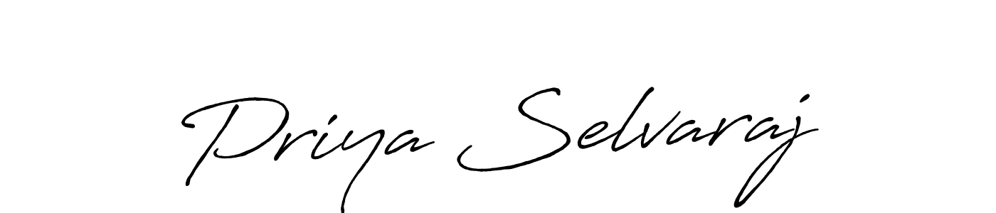 It looks lik you need a new signature style for name Priya Selvaraj. Design unique handwritten (Antro_Vectra_Bolder) signature with our free signature maker in just a few clicks. Priya Selvaraj signature style 7 images and pictures png