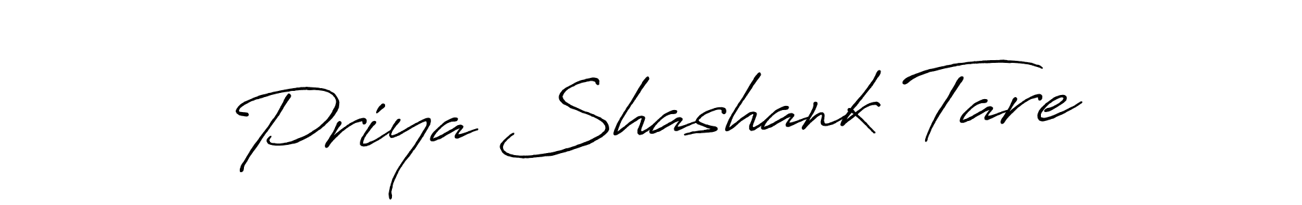 The best way (Antro_Vectra_Bolder) to make a short signature is to pick only two or three words in your name. The name Priya Shashank Tare include a total of six letters. For converting this name. Priya Shashank Tare signature style 7 images and pictures png