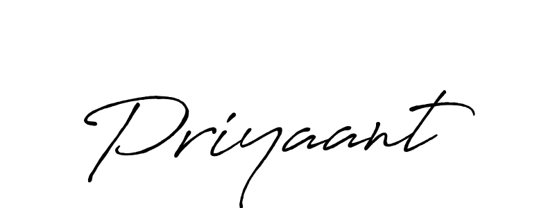How to make Priyaant signature? Antro_Vectra_Bolder is a professional autograph style. Create handwritten signature for Priyaant name. Priyaant signature style 7 images and pictures png