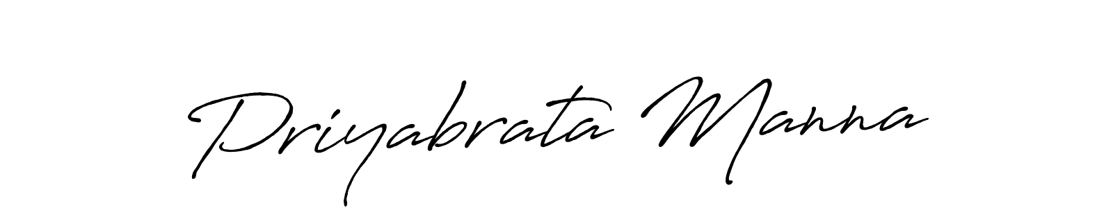 How to make Priyabrata Manna signature? Antro_Vectra_Bolder is a professional autograph style. Create handwritten signature for Priyabrata Manna name. Priyabrata Manna signature style 7 images and pictures png