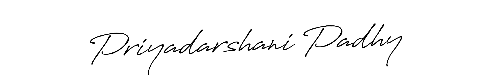 if you are searching for the best signature style for your name Priyadarshani Padhy. so please give up your signature search. here we have designed multiple signature styles  using Antro_Vectra_Bolder. Priyadarshani Padhy signature style 7 images and pictures png