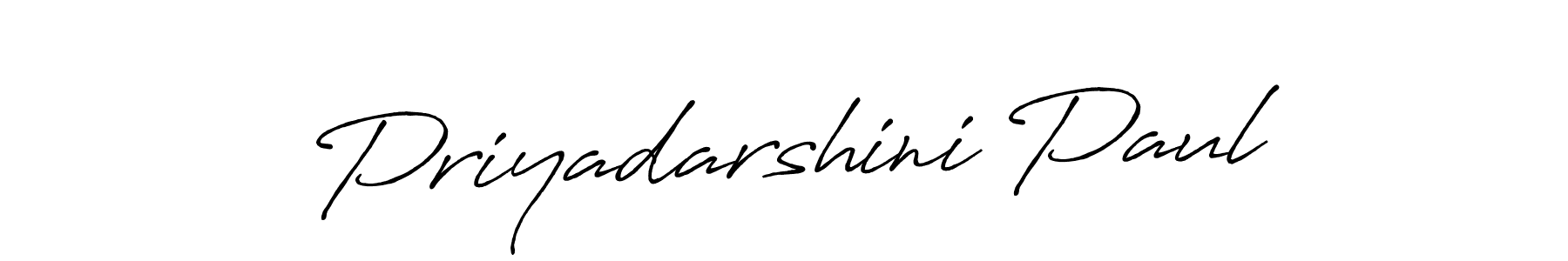 It looks lik you need a new signature style for name Priyadarshini Paul. Design unique handwritten (Antro_Vectra_Bolder) signature with our free signature maker in just a few clicks. Priyadarshini Paul signature style 7 images and pictures png