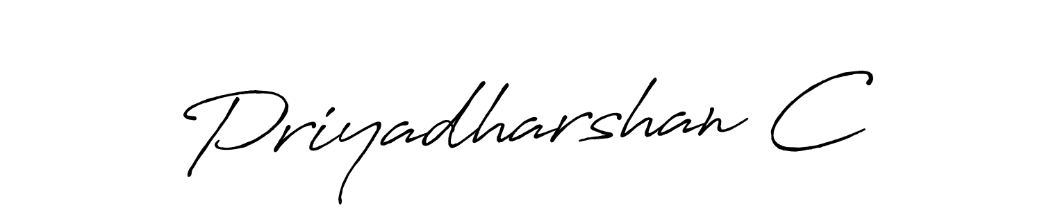 Best and Professional Signature Style for Priyadharshan C. Antro_Vectra_Bolder Best Signature Style Collection. Priyadharshan C signature style 7 images and pictures png