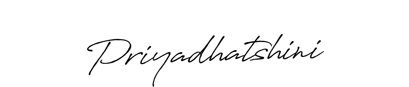 You should practise on your own different ways (Antro_Vectra_Bolder) to write your name (Priyadhatshini) in signature. don't let someone else do it for you. Priyadhatshini signature style 7 images and pictures png