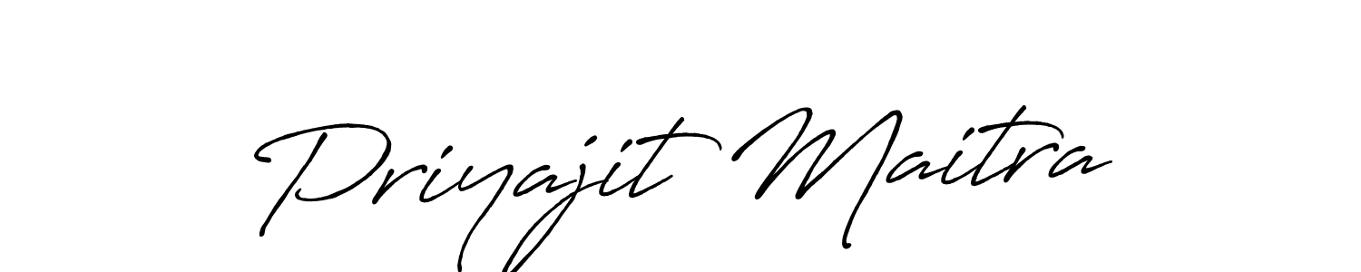 Use a signature maker to create a handwritten signature online. With this signature software, you can design (Antro_Vectra_Bolder) your own signature for name Priyajit Maitra. Priyajit Maitra signature style 7 images and pictures png