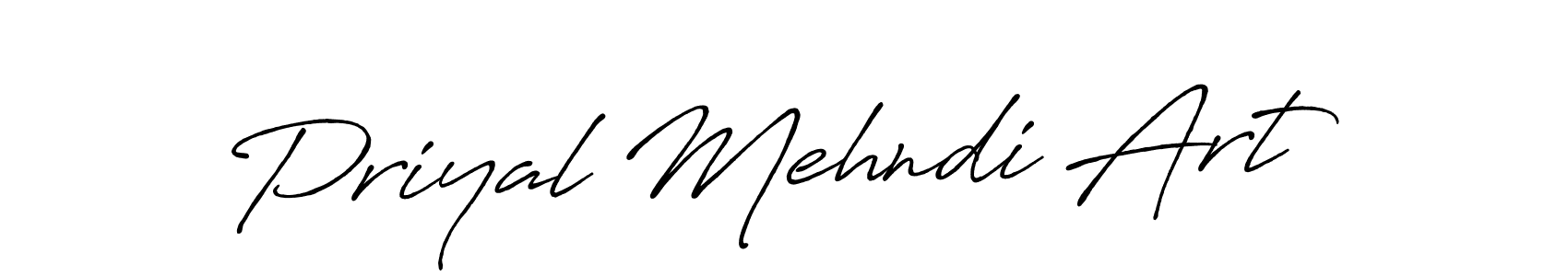 if you are searching for the best signature style for your name Priyal Mehndi Art. so please give up your signature search. here we have designed multiple signature styles  using Antro_Vectra_Bolder. Priyal Mehndi Art signature style 7 images and pictures png