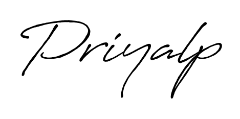Upgrade your professional image with Priyalp signature created with Antro_Vectra_Bolder font. Fast, free, and watermark-free download. Priyalp signature style 7 images and pictures png