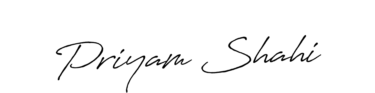 You can use this online signature creator to create a handwritten signature for the name Priyam Shahi. This is the best online autograph maker. Priyam Shahi signature style 7 images and pictures png