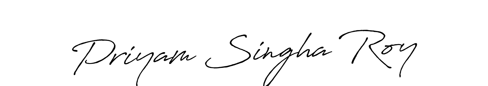 This is the best signature style for the Priyam Singha Roy name. Also you like these signature font (Antro_Vectra_Bolder). Mix name signature. Priyam Singha Roy signature style 7 images and pictures png