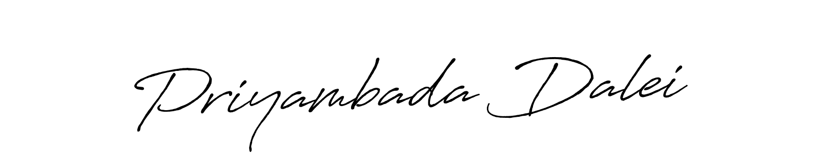 Antro_Vectra_Bolder is a professional signature style that is perfect for those who want to add a touch of class to their signature. It is also a great choice for those who want to make their signature more unique. Get Priyambada Dalei name to fancy signature for free. Priyambada Dalei signature style 7 images and pictures png