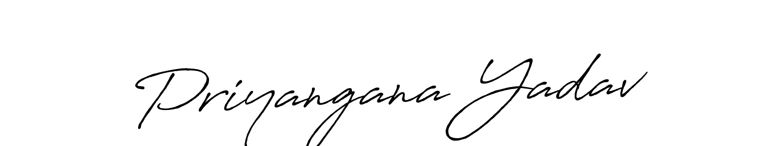 Similarly Antro_Vectra_Bolder is the best handwritten signature design. Signature creator online .You can use it as an online autograph creator for name Priyangana Yadav. Priyangana Yadav signature style 7 images and pictures png