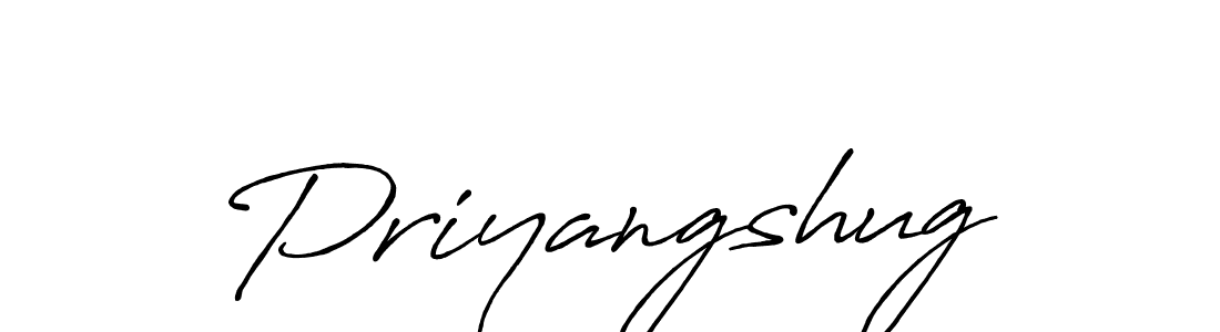 Priyangshug stylish signature style. Best Handwritten Sign (Antro_Vectra_Bolder) for my name. Handwritten Signature Collection Ideas for my name Priyangshug. Priyangshug signature style 7 images and pictures png