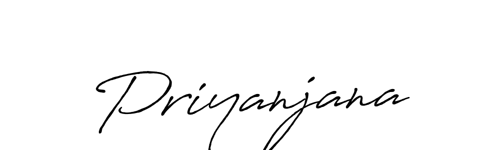 Make a beautiful signature design for name Priyanjana. Use this online signature maker to create a handwritten signature for free. Priyanjana signature style 7 images and pictures png