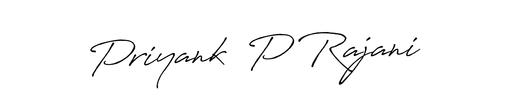 Best and Professional Signature Style for Priyank  P Rajani. Antro_Vectra_Bolder Best Signature Style Collection. Priyank  P Rajani signature style 7 images and pictures png
