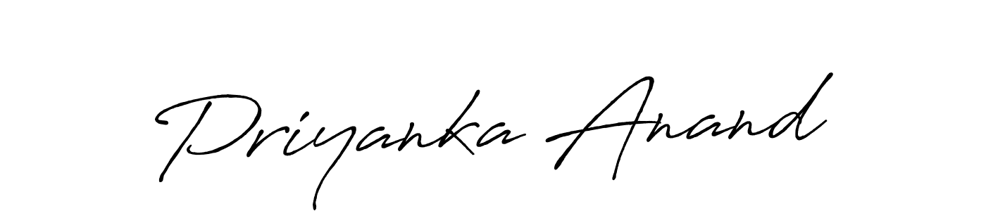 Make a short Priyanka Anand signature style. Manage your documents anywhere anytime using Antro_Vectra_Bolder. Create and add eSignatures, submit forms, share and send files easily. Priyanka Anand signature style 7 images and pictures png