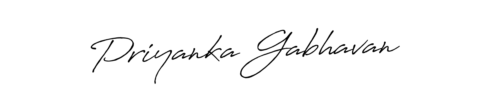 The best way (Antro_Vectra_Bolder) to make a short signature is to pick only two or three words in your name. The name Priyanka Gabhavan include a total of six letters. For converting this name. Priyanka Gabhavan signature style 7 images and pictures png