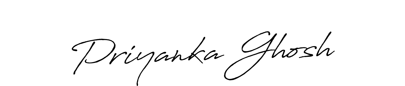 Make a beautiful signature design for name Priyanka Ghosh. Use this online signature maker to create a handwritten signature for free. Priyanka Ghosh signature style 7 images and pictures png