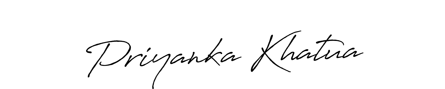 Make a beautiful signature design for name Priyanka Khatua. Use this online signature maker to create a handwritten signature for free. Priyanka Khatua signature style 7 images and pictures png
