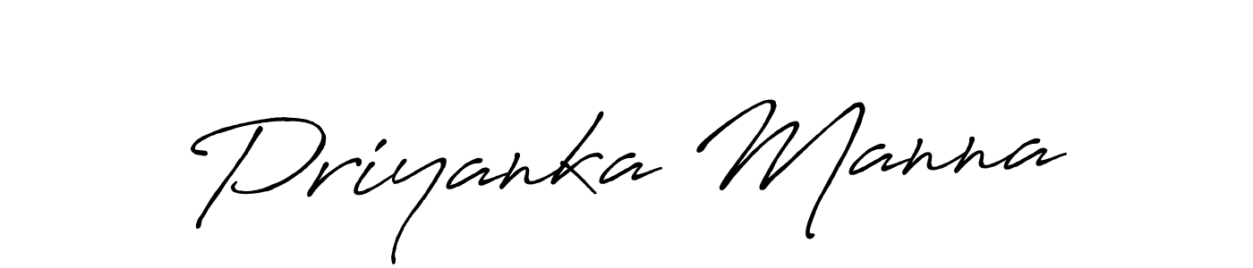 You can use this online signature creator to create a handwritten signature for the name Priyanka Manna. This is the best online autograph maker. Priyanka Manna signature style 7 images and pictures png