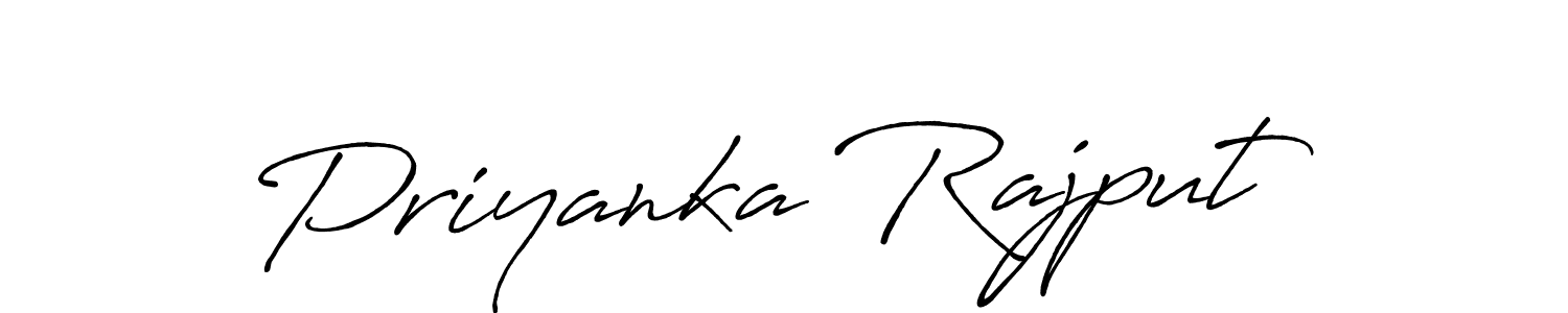 Priyanka Rajput stylish signature style. Best Handwritten Sign (Antro_Vectra_Bolder) for my name. Handwritten Signature Collection Ideas for my name Priyanka Rajput. Priyanka Rajput signature style 7 images and pictures png