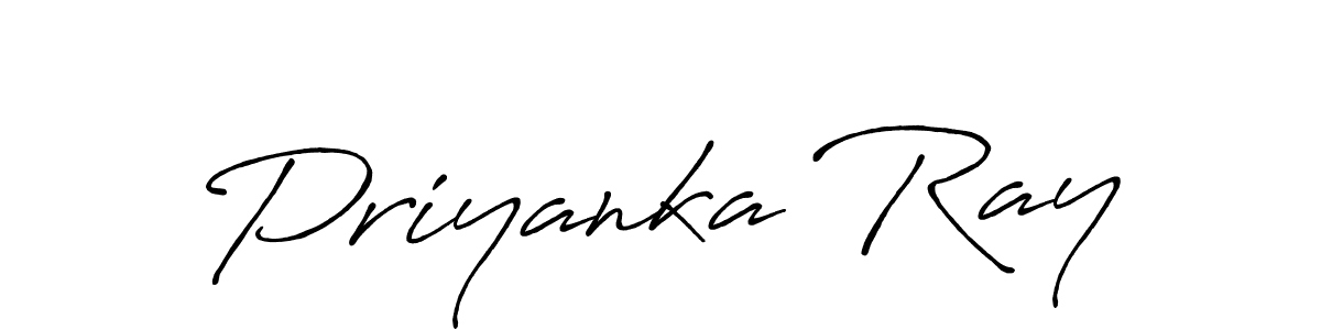 Antro_Vectra_Bolder is a professional signature style that is perfect for those who want to add a touch of class to their signature. It is also a great choice for those who want to make their signature more unique. Get Priyanka Ray name to fancy signature for free. Priyanka Ray signature style 7 images and pictures png