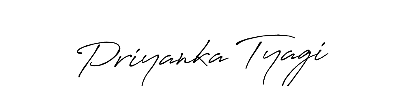 if you are searching for the best signature style for your name Priyanka Tyagi. so please give up your signature search. here we have designed multiple signature styles  using Antro_Vectra_Bolder. Priyanka Tyagi signature style 7 images and pictures png