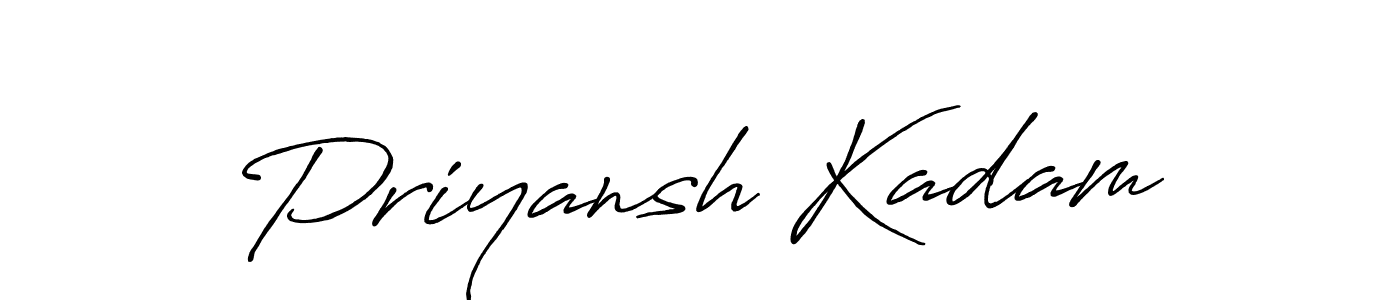 Here are the top 10 professional signature styles for the name Priyansh Kadam. These are the best autograph styles you can use for your name. Priyansh Kadam signature style 7 images and pictures png