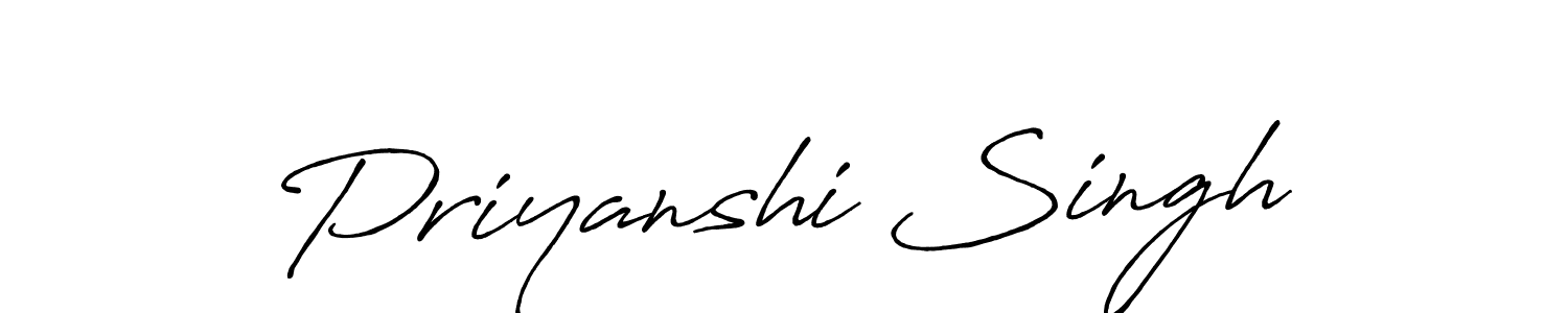 Once you've used our free online signature maker to create your best signature Antro_Vectra_Bolder style, it's time to enjoy all of the benefits that Priyanshi Singh name signing documents. Priyanshi Singh signature style 7 images and pictures png