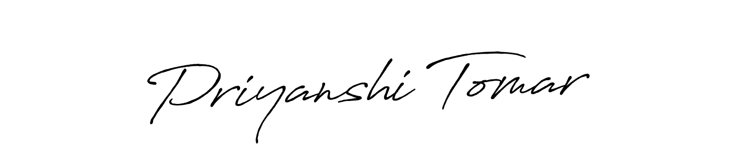 if you are searching for the best signature style for your name Priyanshi Tomar. so please give up your signature search. here we have designed multiple signature styles  using Antro_Vectra_Bolder. Priyanshi Tomar signature style 7 images and pictures png