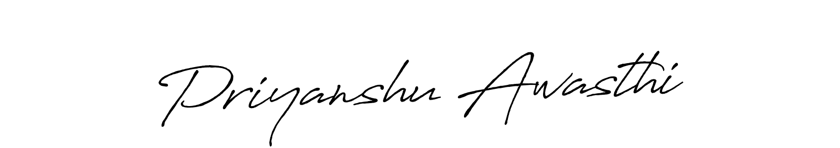 The best way (Antro_Vectra_Bolder) to make a short signature is to pick only two or three words in your name. The name Priyanshu Awasthi include a total of six letters. For converting this name. Priyanshu Awasthi signature style 7 images and pictures png