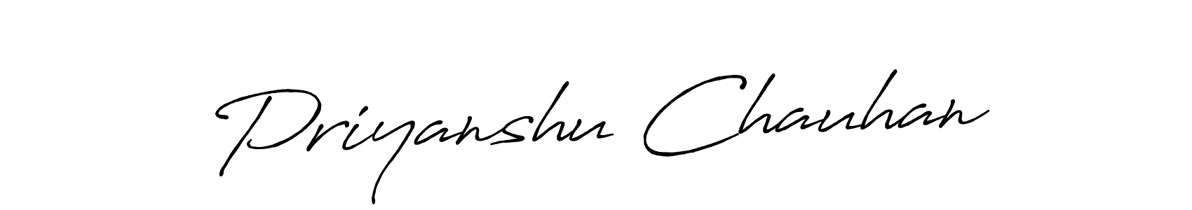 Make a short Priyanshu Chauhan signature style. Manage your documents anywhere anytime using Antro_Vectra_Bolder. Create and add eSignatures, submit forms, share and send files easily. Priyanshu Chauhan signature style 7 images and pictures png