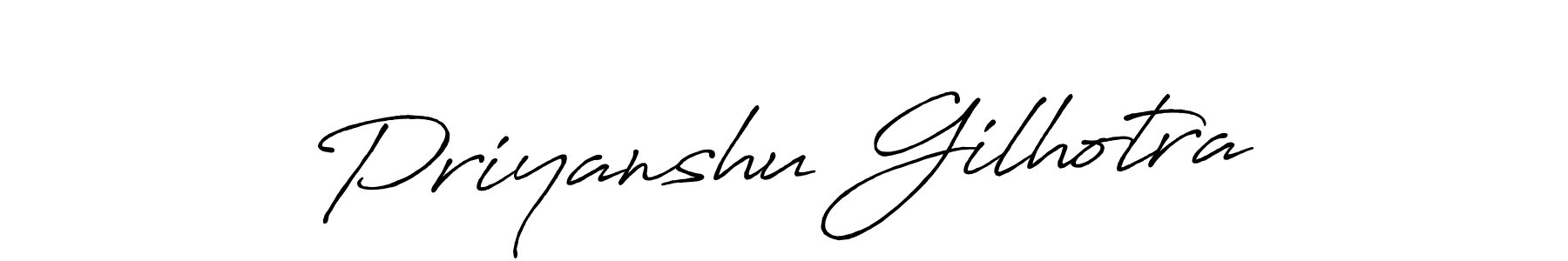 Once you've used our free online signature maker to create your best signature Antro_Vectra_Bolder style, it's time to enjoy all of the benefits that Priyanshu Gilhotra name signing documents. Priyanshu Gilhotra signature style 7 images and pictures png