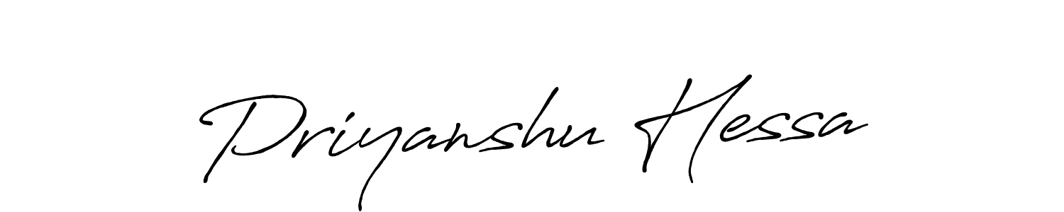 Use a signature maker to create a handwritten signature online. With this signature software, you can design (Antro_Vectra_Bolder) your own signature for name Priyanshu Hessa. Priyanshu Hessa signature style 7 images and pictures png