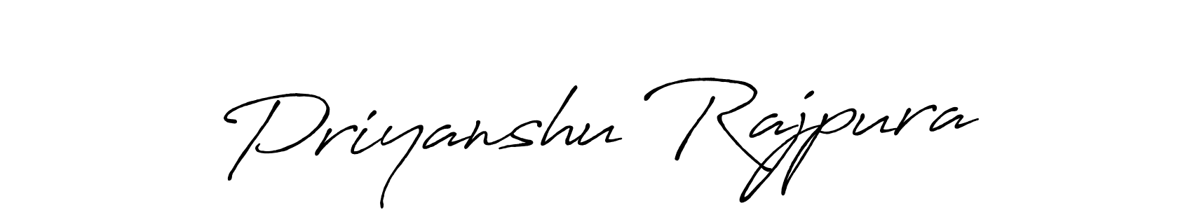 Also we have Priyanshu Rajpura name is the best signature style. Create professional handwritten signature collection using Antro_Vectra_Bolder autograph style. Priyanshu Rajpura signature style 7 images and pictures png