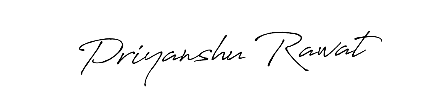 Similarly Antro_Vectra_Bolder is the best handwritten signature design. Signature creator online .You can use it as an online autograph creator for name Priyanshu Rawat. Priyanshu Rawat signature style 7 images and pictures png