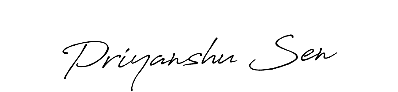 How to Draw Priyanshu Sen signature style? Antro_Vectra_Bolder is a latest design signature styles for name Priyanshu Sen. Priyanshu Sen signature style 7 images and pictures png