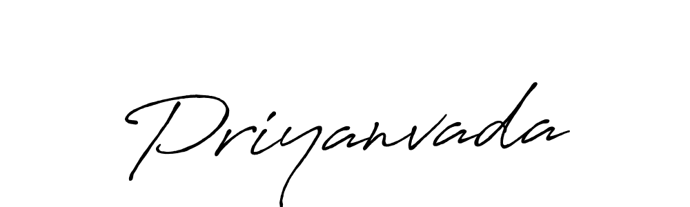 How to Draw Priyanvada signature style? Antro_Vectra_Bolder is a latest design signature styles for name Priyanvada. Priyanvada signature style 7 images and pictures png