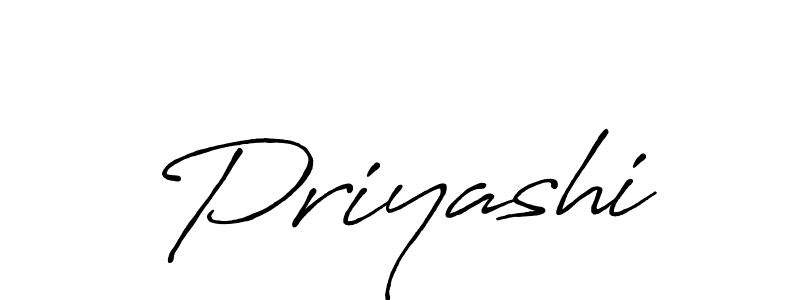 Priyashi stylish signature style. Best Handwritten Sign (Antro_Vectra_Bolder) for my name. Handwritten Signature Collection Ideas for my name Priyashi. Priyashi signature style 7 images and pictures png